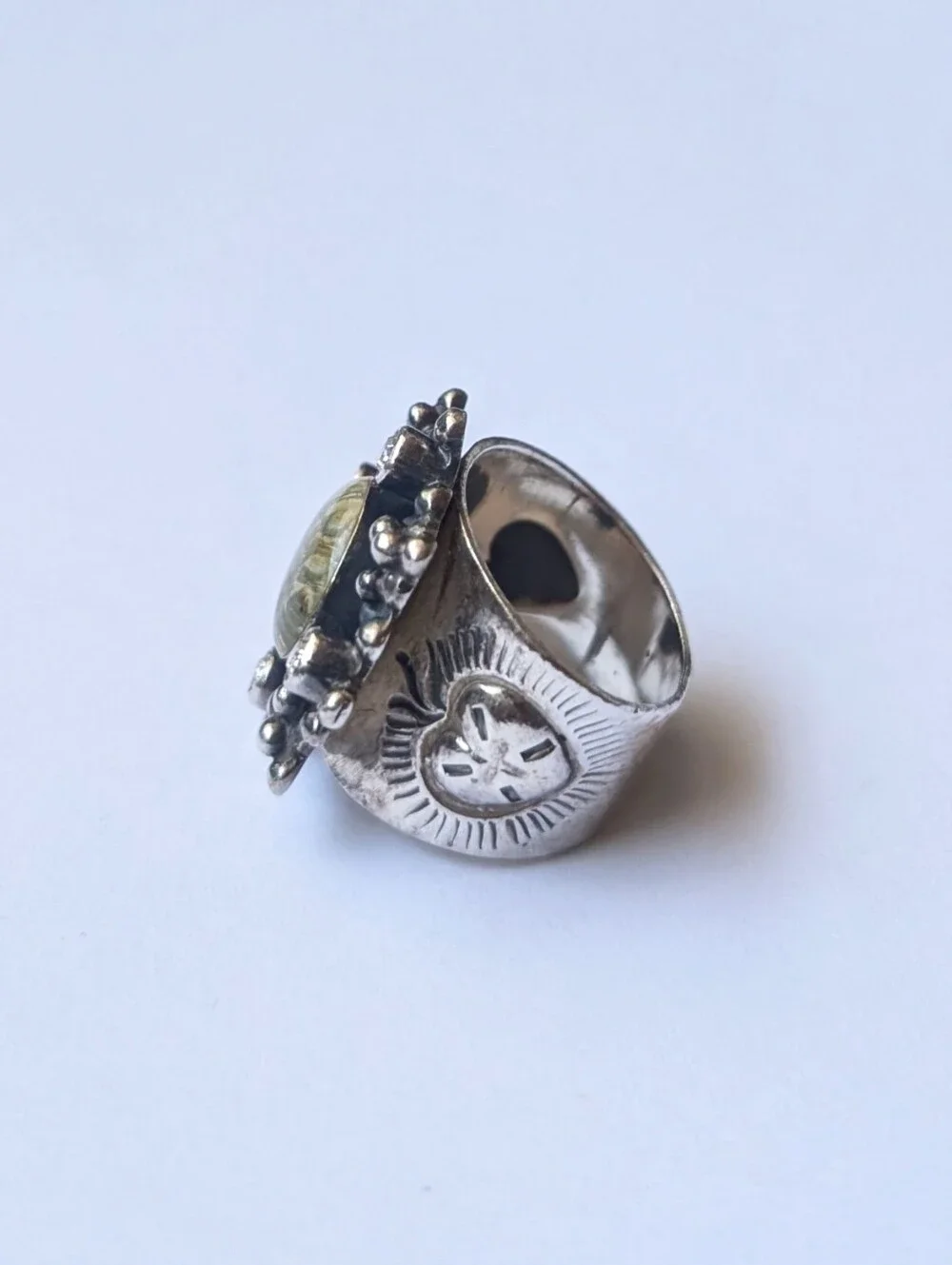 Virgins, Saints, and Angels VSA San Benito cloister ring Size 7 sterling silver